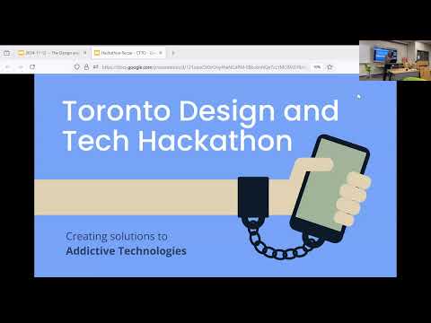 Report-back from the Design and Tech hackathon